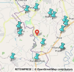 Mappa Via Borgo Milani, 33070 Brugnera PN, Italia (2.52933)