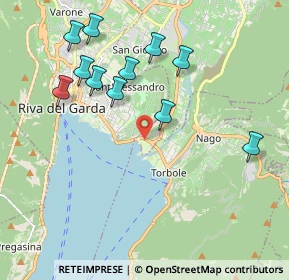 Mappa Via Gardesana, 38062 Arco TN, Italia (2.03727)