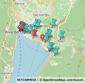 Mappa Via Gardesana, 38062 Arco TN, Italia (1.5105)