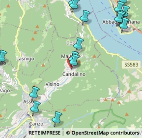 Mappa Piazza Diaz, 22039 Valbrona CO, Italia (3.0775)