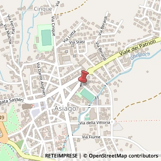 Mappa Viale Giacomo Matteotti, 21, 36012 Asiago, Vicenza (Veneto)