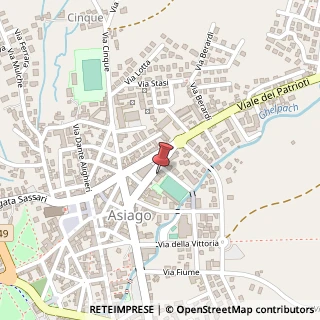 Mappa Viale Giacomo Matteotti, 20, 36012 Asiago, Vicenza (Veneto)