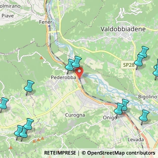 Mappa Via Guglielmo Marconi, 31040 Pederobba TV, Italia (3.365)