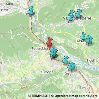 Mappa Via Guglielmo Marconi, 31040 Pederobba TV, Italia (2.355)