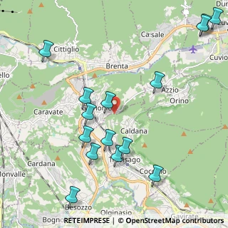 Mappa Via Fiume, 21036 Gemonio VA, Italia (2.48067)