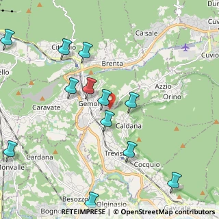 Mappa Via Fiume, 21036 Gemonio VA, Italia (2.41)