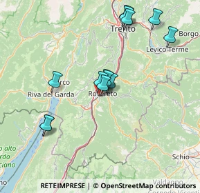 Mappa Via Filatoi, 38068 Rovereto TN, Italia (13.98)