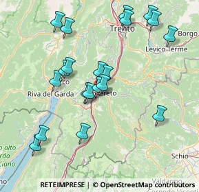 Mappa Via Filatoi, 38068 Rovereto TN, Italia (15.608)