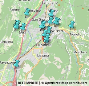 Mappa Via Filatoi, 38068 Rovereto TN, Italia (1.73235)