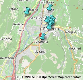 Mappa Via Filatoi, 38068 Rovereto TN, Italia (1.59)