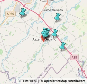 Mappa Via Marconi G., 33082 Azzano Decimo PN, Italia (2.24909)