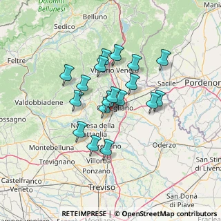 Mappa Via Giovan Battista Cerletti, 31015 Conegliano TV, Italia (10.76222)