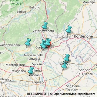 Mappa Vicolo Saccon, 31020 San Vendemiano TV, Italia (11.92455)