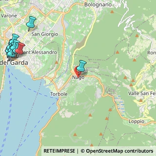 Mappa Via S. Vigilio, 38069 Nago-torbole TN, Italia (3.54923)