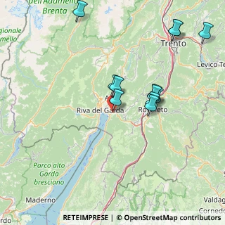 Mappa Via S. Vigilio, 38069 Nago-torbole TN, Italia (15.42583)