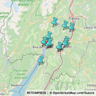 Mappa Via S. Vigilio, 38069 Nago-torbole TN, Italia (8.99769)