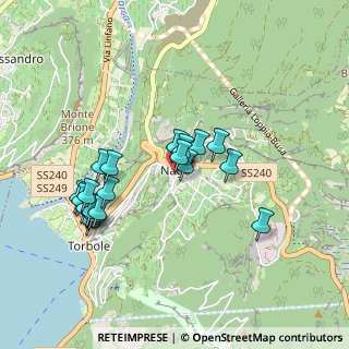 Mappa Via S. Vigilio, 38069 Nago-torbole TN, Italia (0.8595)