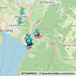 Mappa Via Naschione, 38069 Nago-torbole TN, Italia (1.4925)