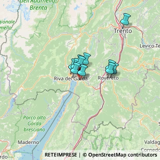 Mappa Via Naschione, 38069 Nago-torbole TN, Italia (8.09545)
