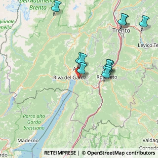 Mappa Via Naschione, 38069 Nago-torbole TN, Italia (15.38)