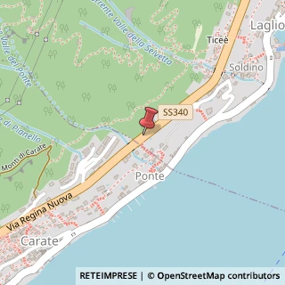 Mappa Via G. Garibaldi, 35, 22010 Laglio, Como (Lombardia)