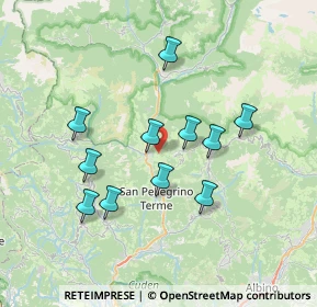 Mappa Via Santuario Sud, 24015 San Giovanni Bianco BG, Italia (6.43909)