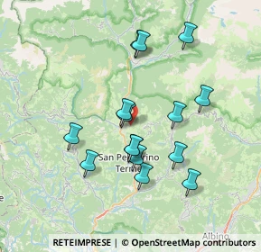 Mappa Via Santuario Sud, 24015 San Giovanni Bianco BG, Italia (6.57333)