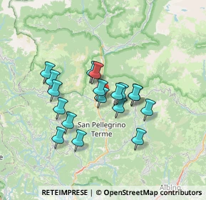 Mappa Via Santuario Sud, 24015 San Giovanni Bianco BG, Italia (5.54667)