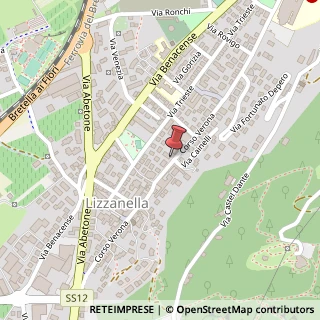 Mappa Corso Verona, 65/A, 38068 Rovereto, Trento (Trentino-Alto Adige)