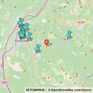 Mappa SP2, 38060 Terragnolo TN, Italia (4.74667)