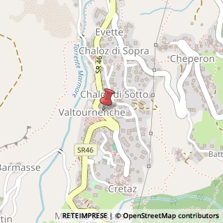 Mappa Via Roma, 67, 11028 Valtournenche, Aosta (Valle d'Aosta)