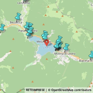 Mappa Lago di Ledro, 38067 Ledro TN, Italia (2.101)
