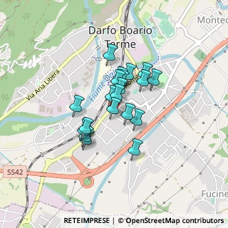 Mappa P.za Fiorini Tolmino, 25047 Darfo Boario Terme BS, Italia (0.286)