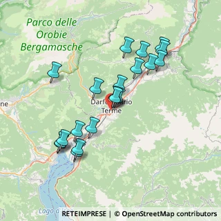 Mappa P.za Fiorini Tolmino, 25047 Darfo Boario Terme BS, Italia (7.0715)