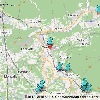 Mappa Vicolo Solferino, 21036 Gemonio VA, Italia (3.54)