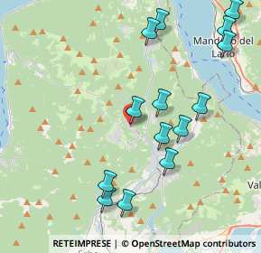 Mappa Via Parroco Tavola, 22030 Sormano CO, Italia (4.43357)