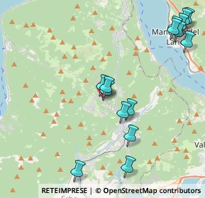 Mappa Via Parroco Tavola, 22030 Sormano CO, Italia (4.852)