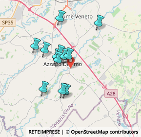 Mappa Via Colle, 33082 Azzano Decimo PN, Italia (2.97583)