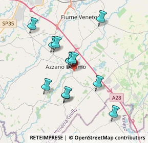 Mappa Via Colle, 33082 Azzano Decimo PN, Italia (3.31)