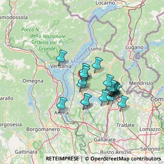 Mappa Via Mulino della Prea, 21036 Gemonio VA, Italia (10.83579)