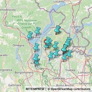 Mappa Via Mulino della Prea, 21036 Gemonio VA, Italia (11.5675)
