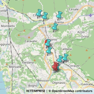 Mappa Via Mulino della Prea, 21036 Gemonio VA, Italia (1.92)