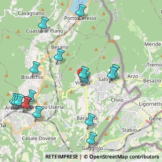 Mappa Via S. Elia, 21059 Viggiù VA, Italia (2.64176)