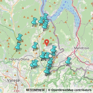Mappa Via S. Elia, 21059 Viggiù VA, Italia (3.933)