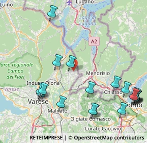 Mappa 21050 Saltrio VA, Italia (10.801)