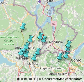 Mappa 21050 Saltrio VA, Italia (7.716)