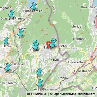 Mappa 21050 Saltrio VA, Italia (2.56727)