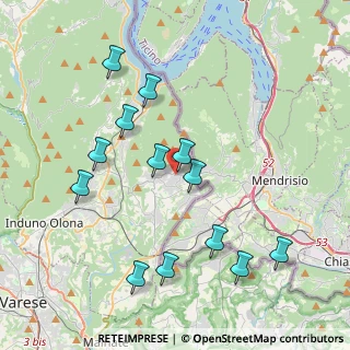 Mappa 21050 Saltrio VA, Italia (4.07)