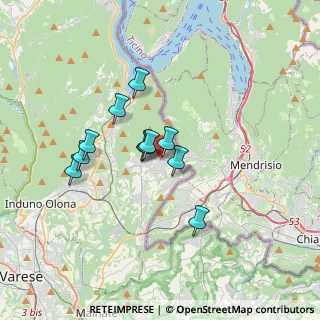 Mappa 21050 Saltrio VA, Italia (2.61182)