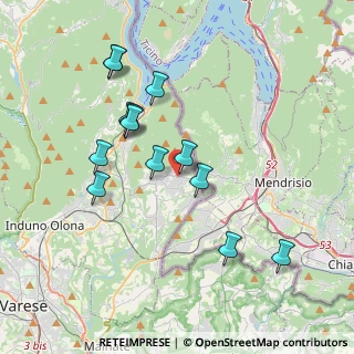 Mappa 21050 Saltrio VA, Italia (3.61)